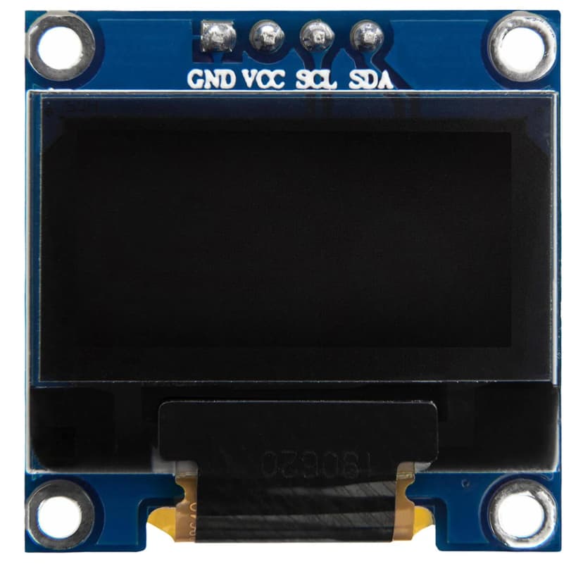 An image of 0.96" I2C OLED (blue)